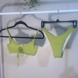Green bikini